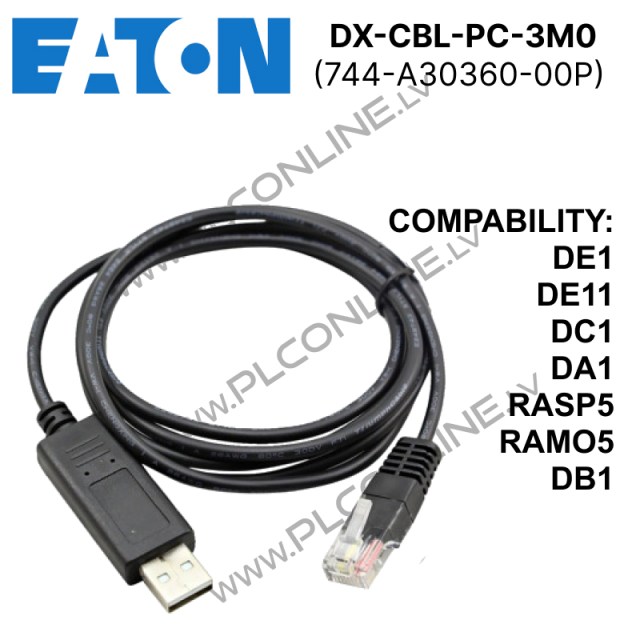 DX-CBL-PC-3M0 - black